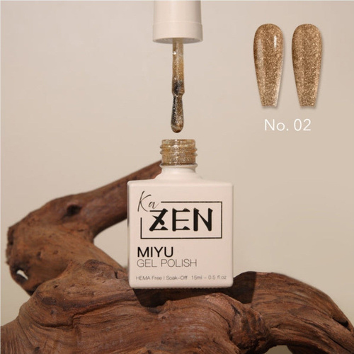 ZEN - Gel Nails Polish - #02 Miyu Collection 15ml