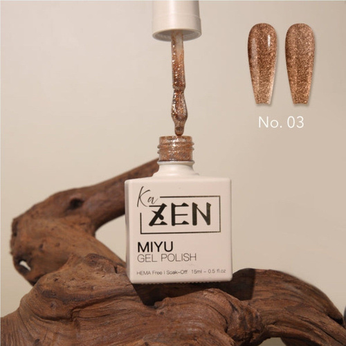 ZEN - Gel Nails Polish - #03 Miyu Collection 15ml