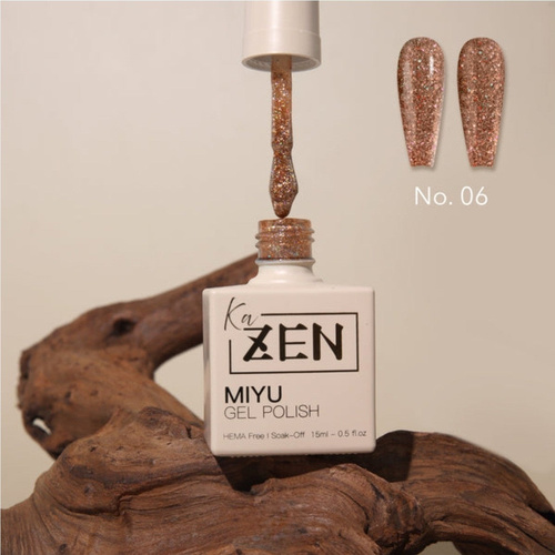 ZEN - Gel Nails Polish - #06 Miyu Collection 15ml