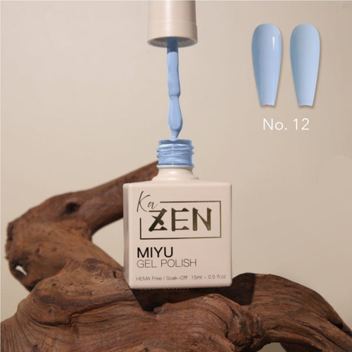 ZEN - Gel Nails Polish - #12 Miyu Collection 15ml
