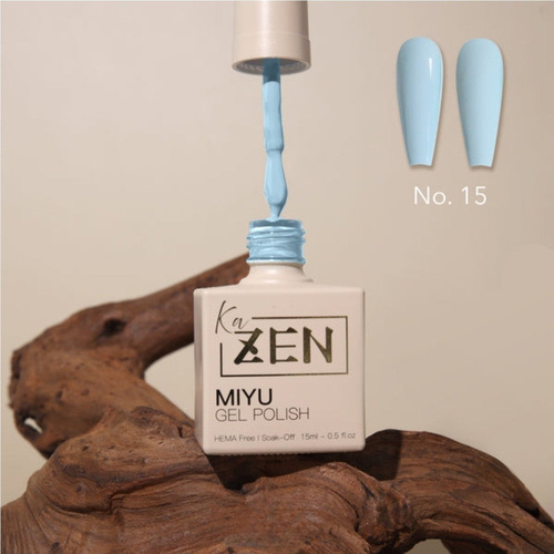 ZEN - Gel Nails Polish - #15 Miyu Collection 15ml