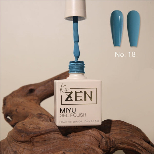 ZEN - Gel Nails Polish - #18 Miyu Collection 15ml