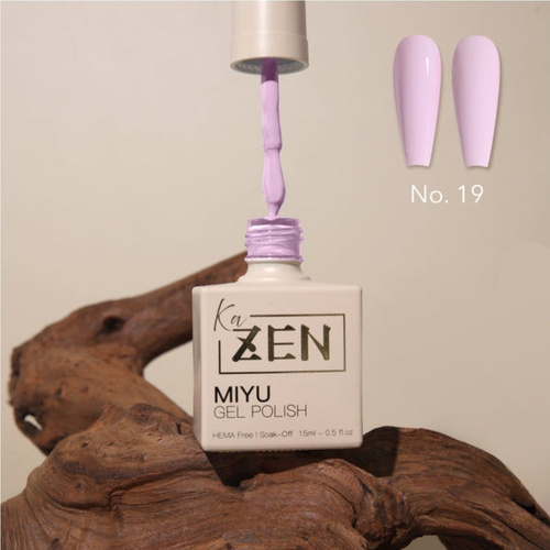 ZEN - Gel Nails Polish - #19 Miyu Collection 15ml