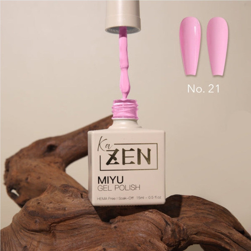 ZEN - Gel Nails Polish - #21 Miyu Collection 15ml