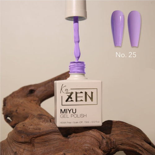 ZEN - Gel Nails Polish - #25 Miyu Collection 15ml
