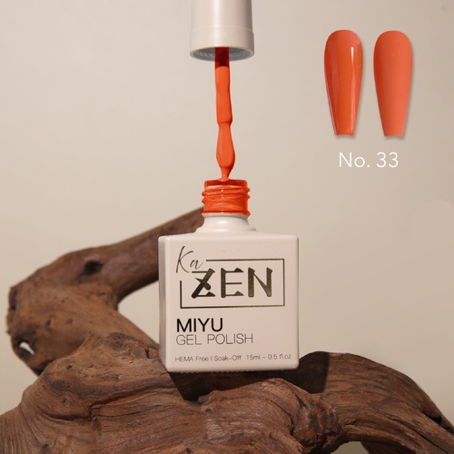 ZEN - Gel Nails Polish - #33 Miyu Collection 15ml