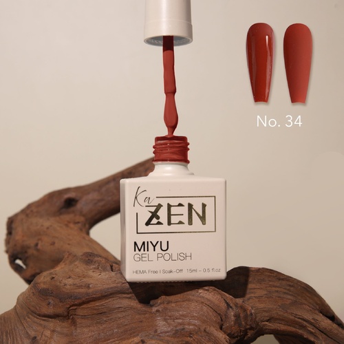 ZEN - Gel Nails Polish - #34 Miyu Collection 15ml