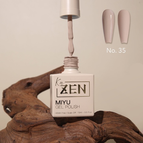 ZEN - Gel Nails Polish - #35 Miyu Collection 15ml