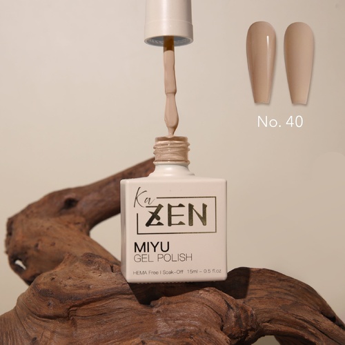 ZEN - Gel Nails Polish - #40 Miyu Collection 15ml
